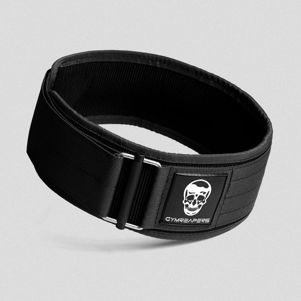 Gymreapers パワーリフティングベルト10mm quick-lock-belt-black-