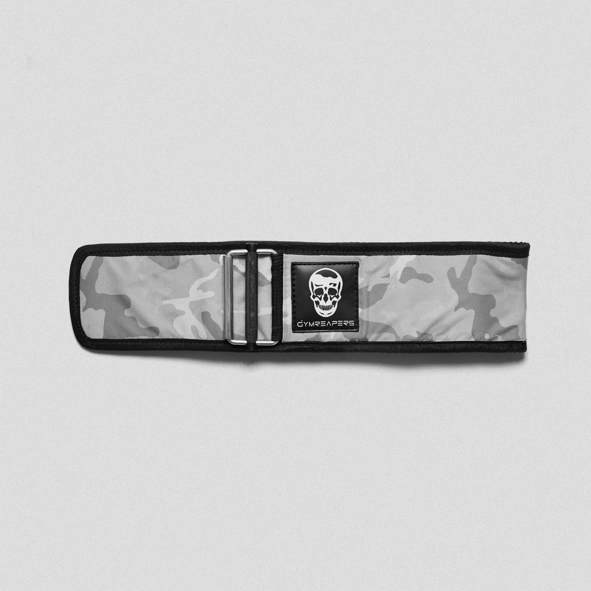 quick lock belt white camo flat