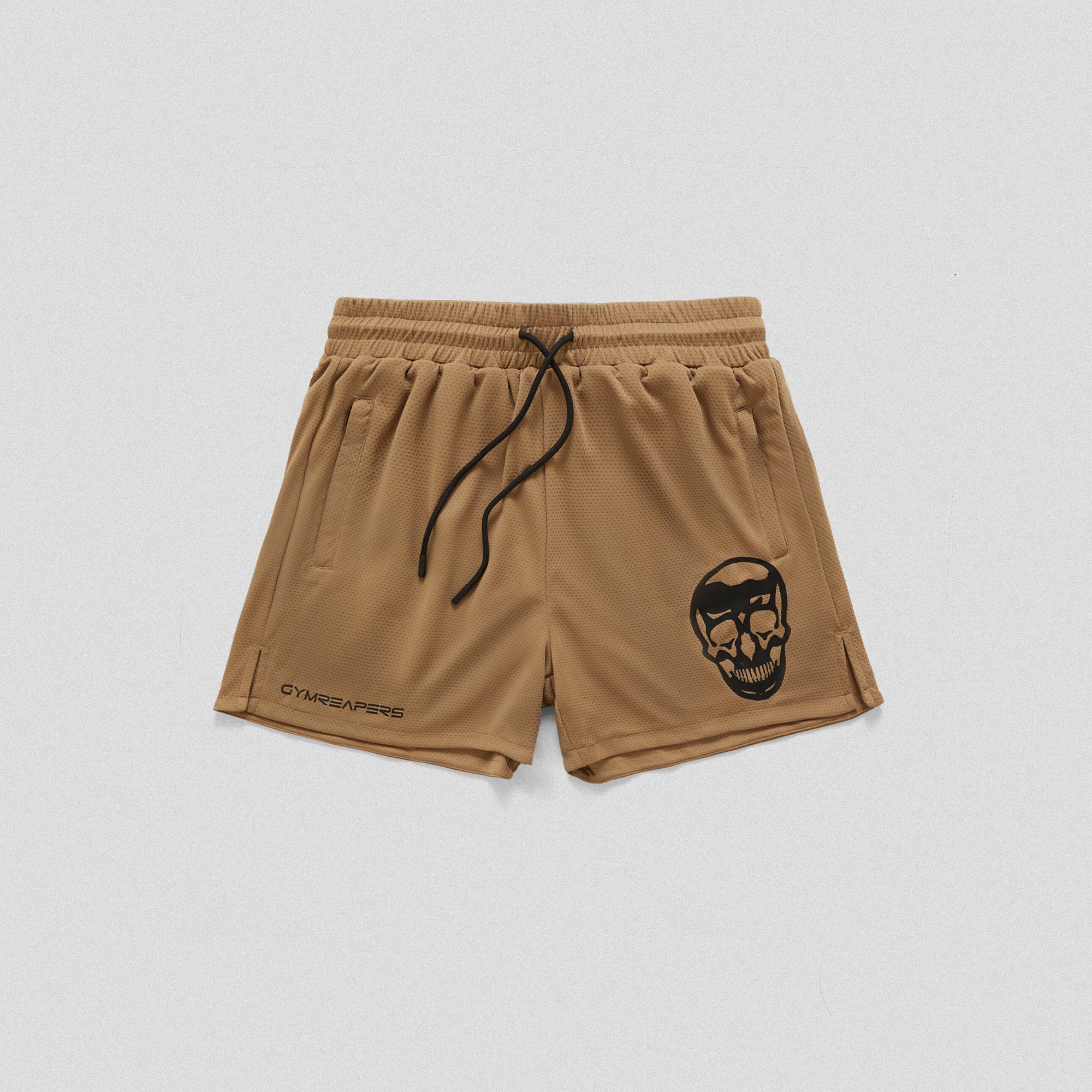 sand mesh shorts front