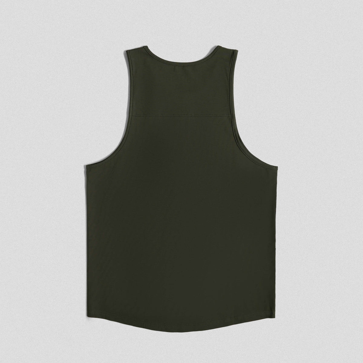 Ascend Scoop Hem Tank OD Green