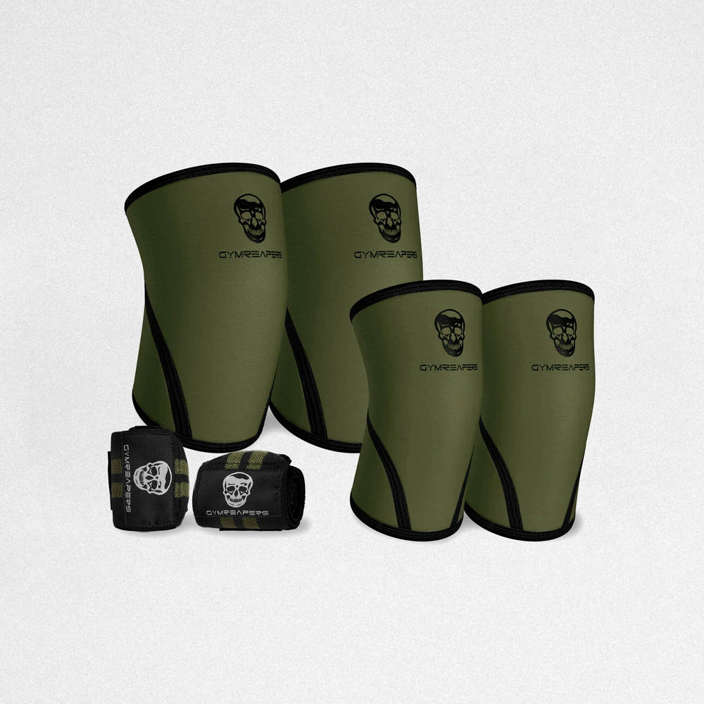 Gymreapers Sleeve Kit | Knee Sleeves, Elbow Sleeves, & Wraps