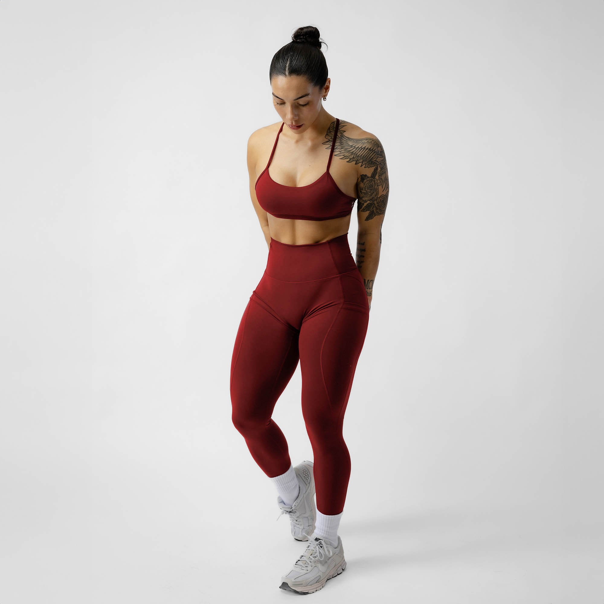 strategy bra ember red full front
