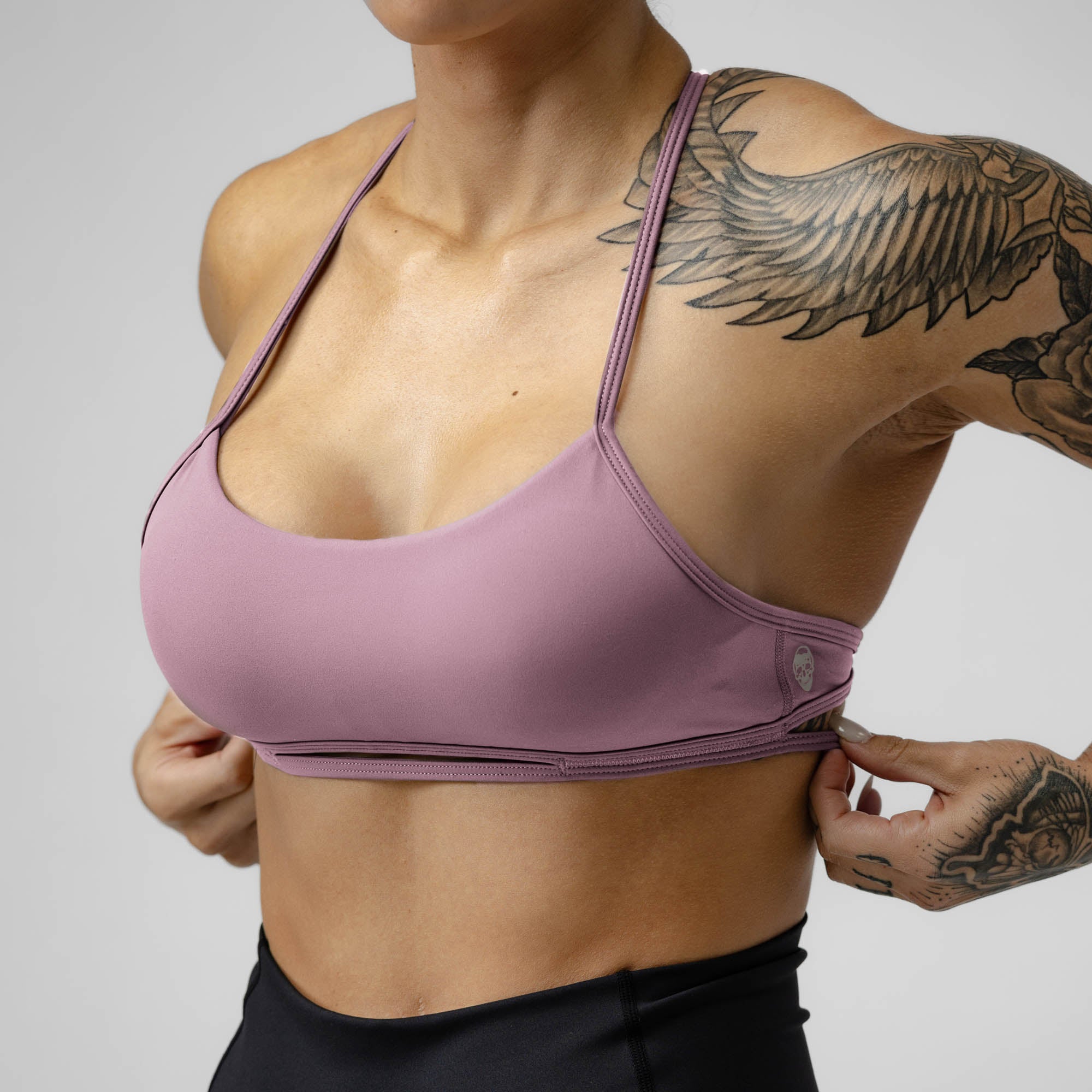 Buy Mauve Strengthen Sports Bra