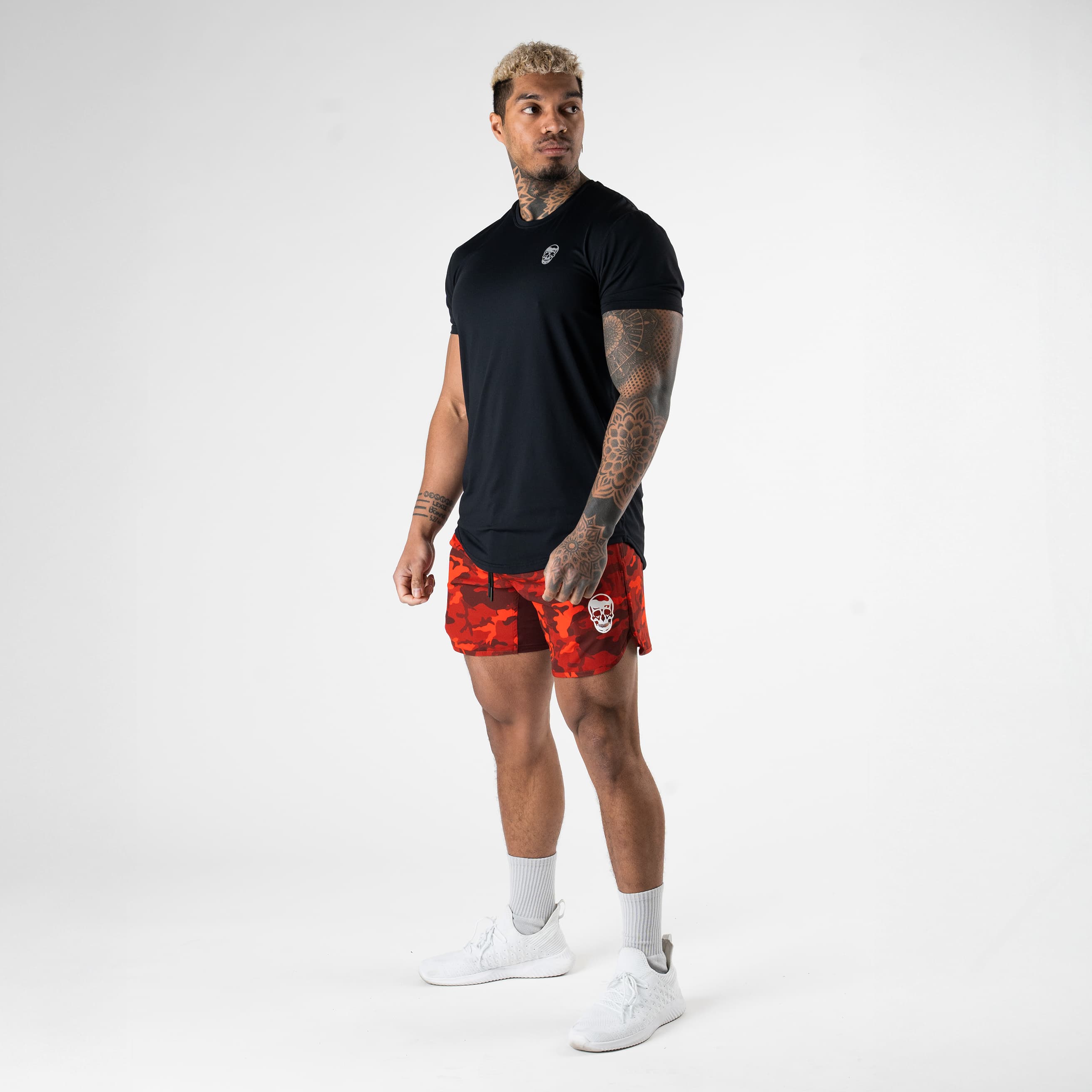 Training Shorts - Ash Camo