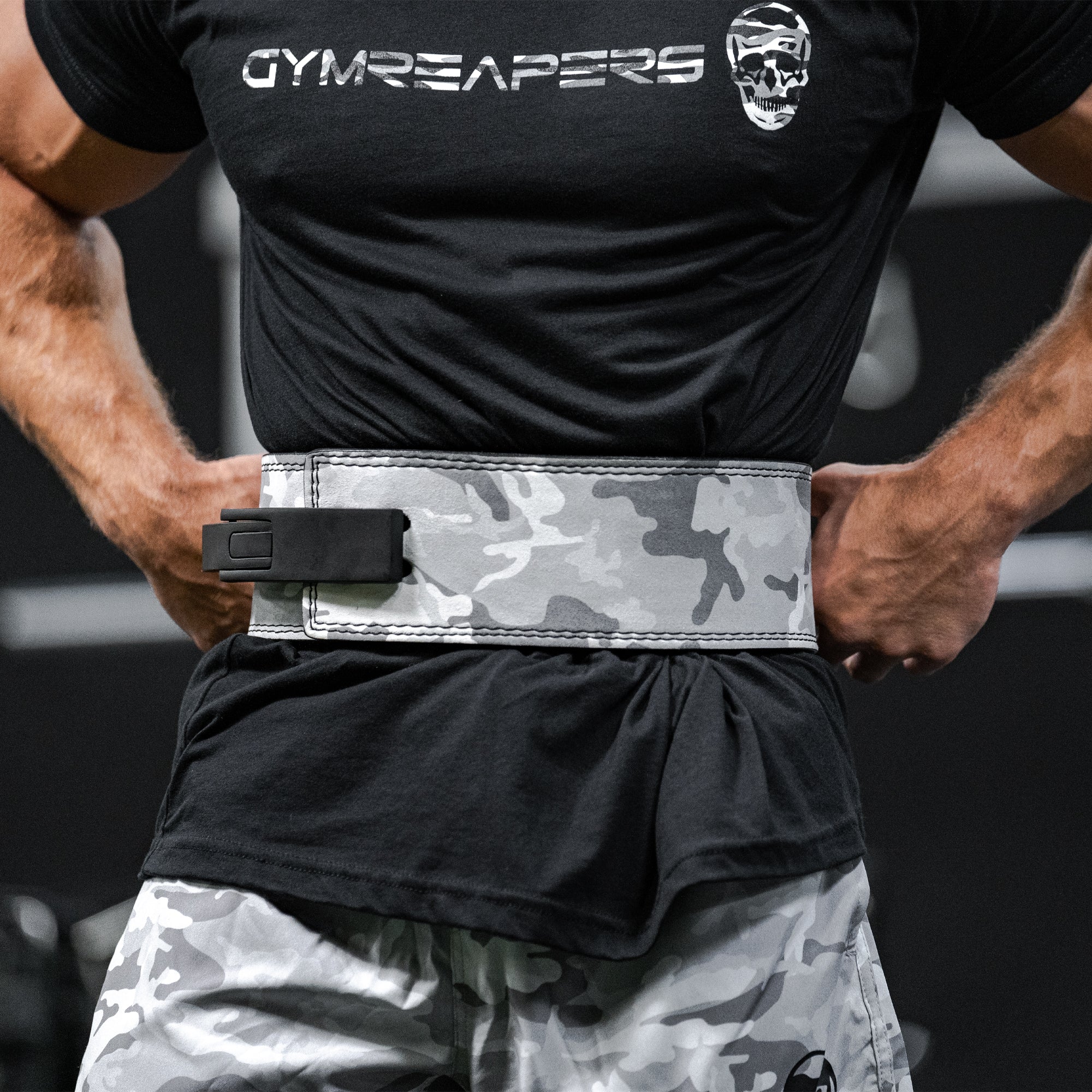 Tiger Camo Caffeine and Kilos X 2POOD Weightlifting Belt