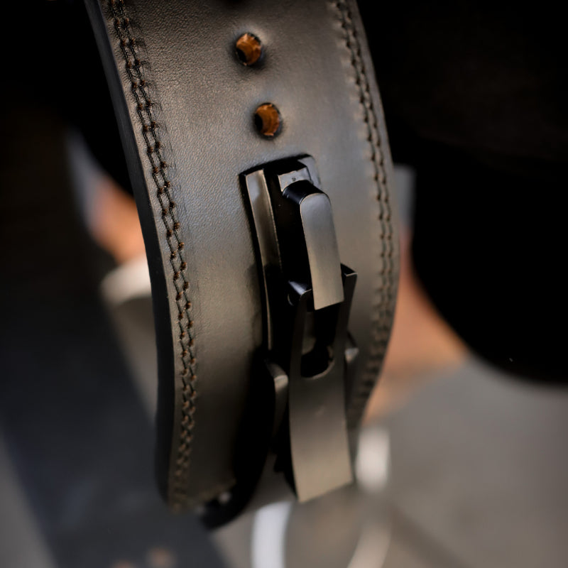 Close View of Gymreapers 13mm Lever Belt Buckle