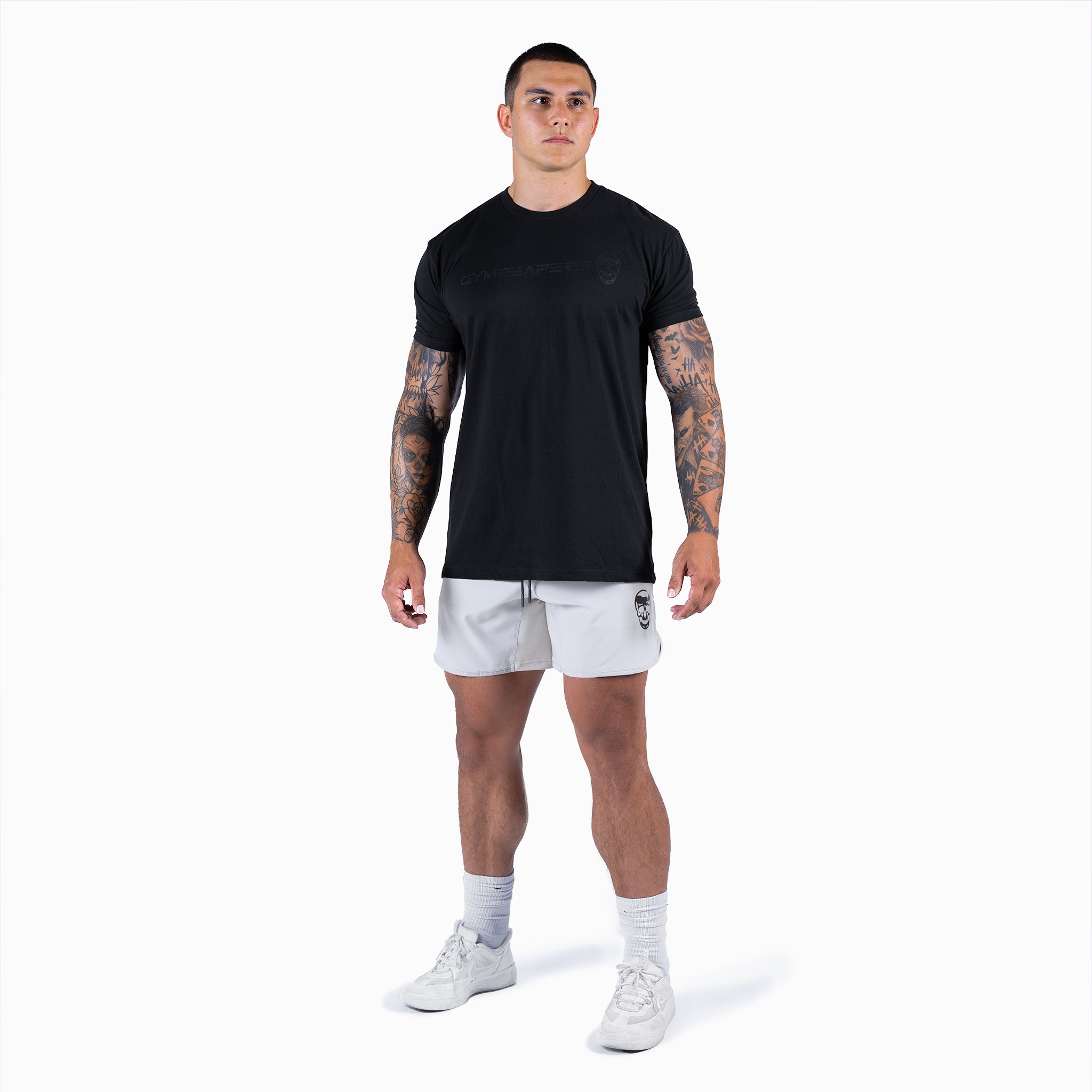 training shorts white