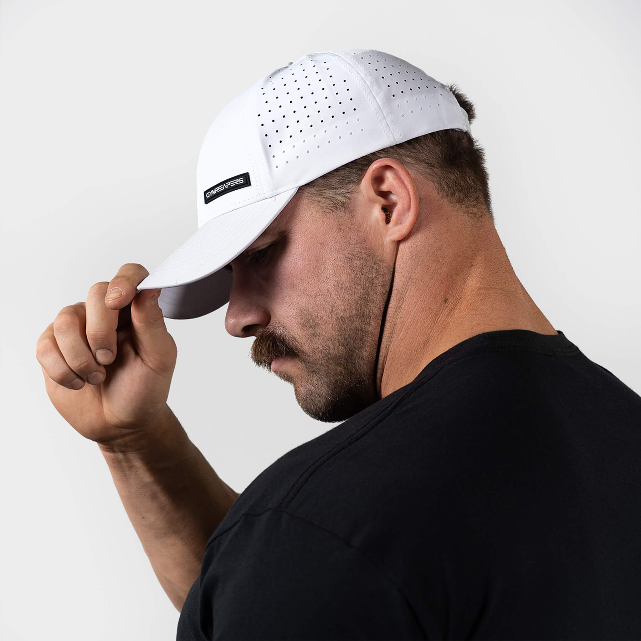 hybrid performance hat white