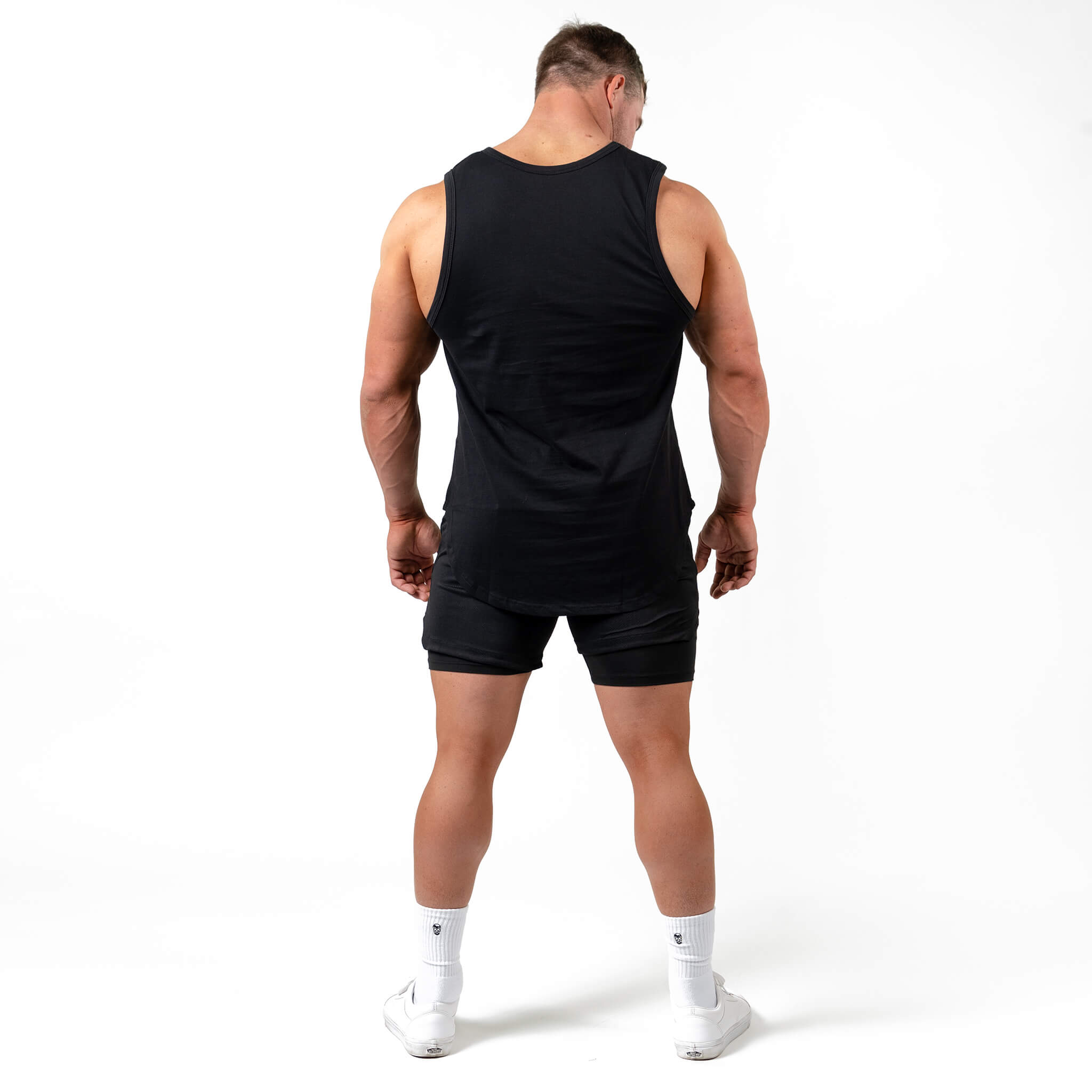 mens tank red