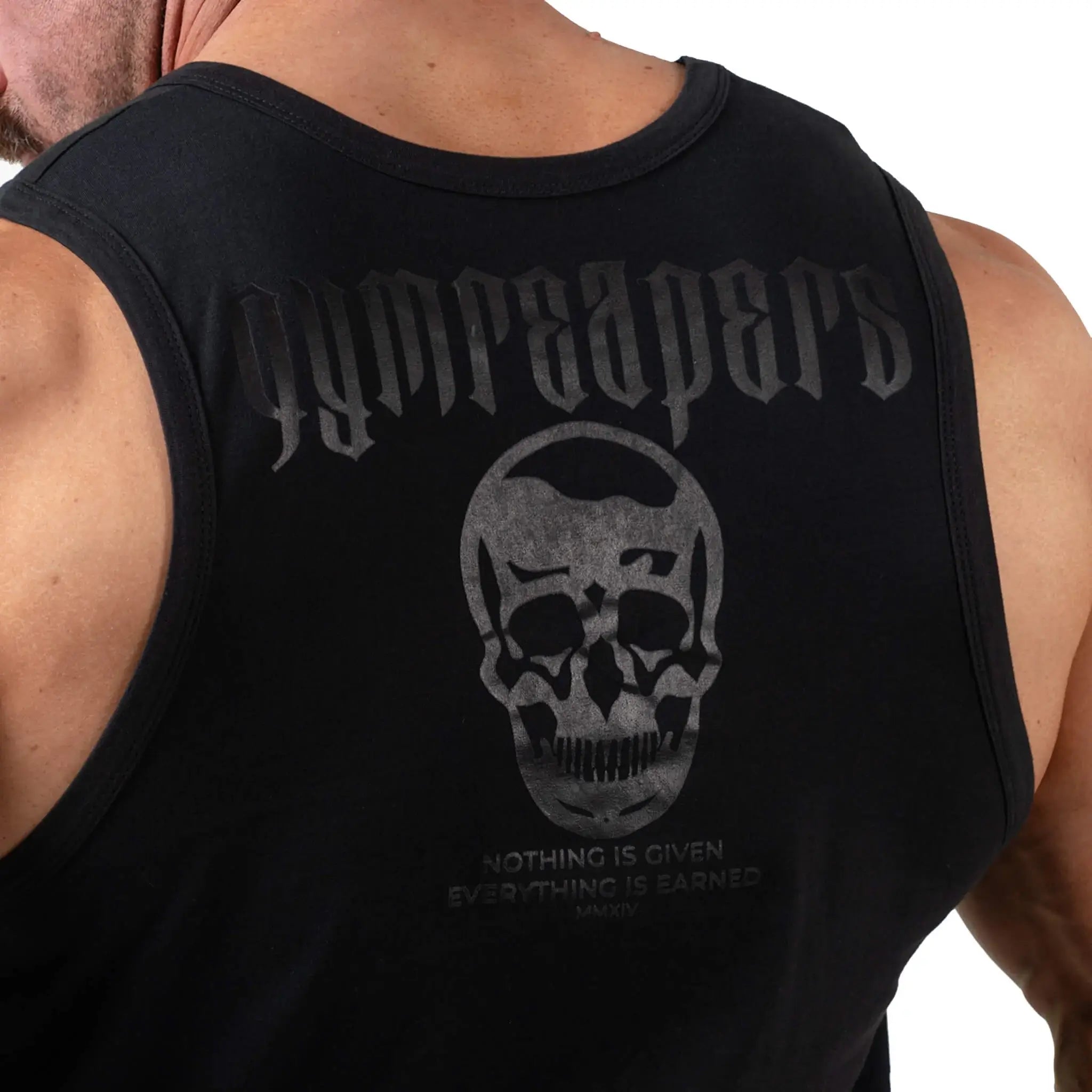 mmxiv tank top black back