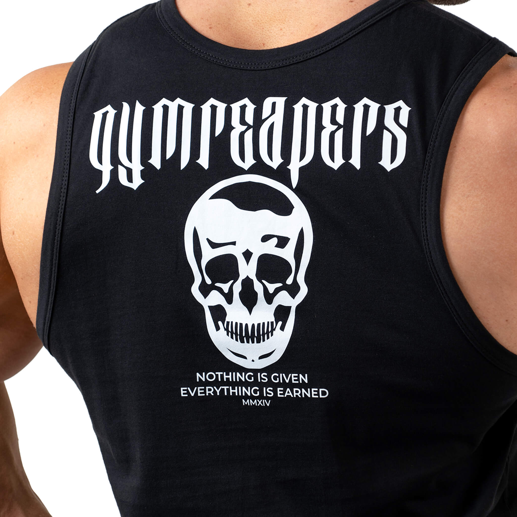 gymreapers mmxiv cutoff tank top