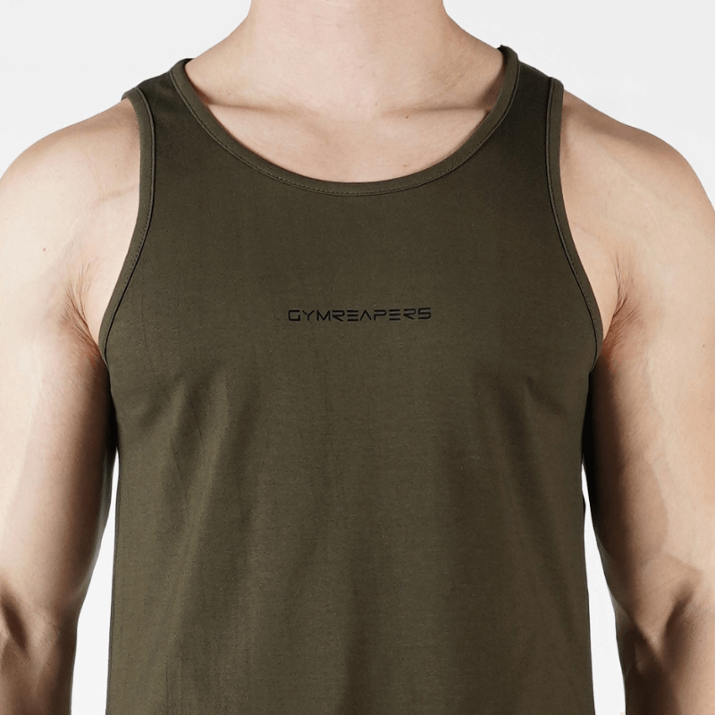  tank top men green