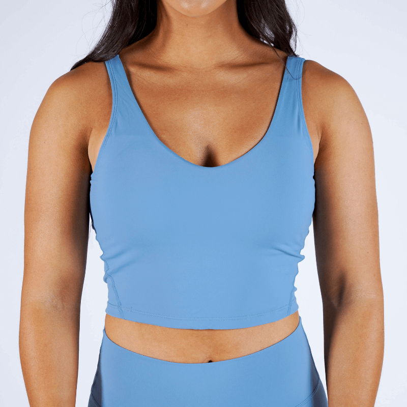 womens tank top blue