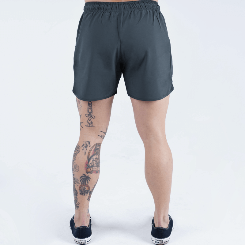 dynamic training shorts navy back