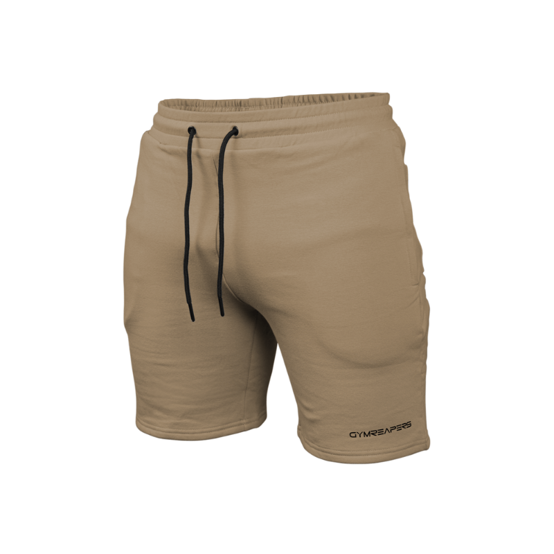Tan sweat shorts hotsell