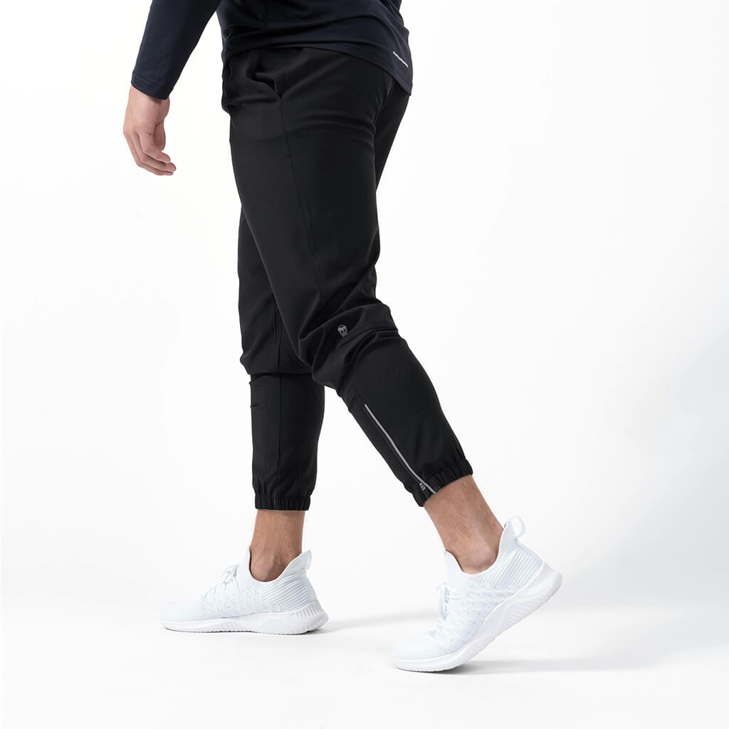 performance jogger black side