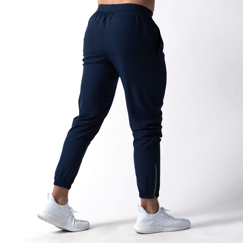 performance jogger navy back