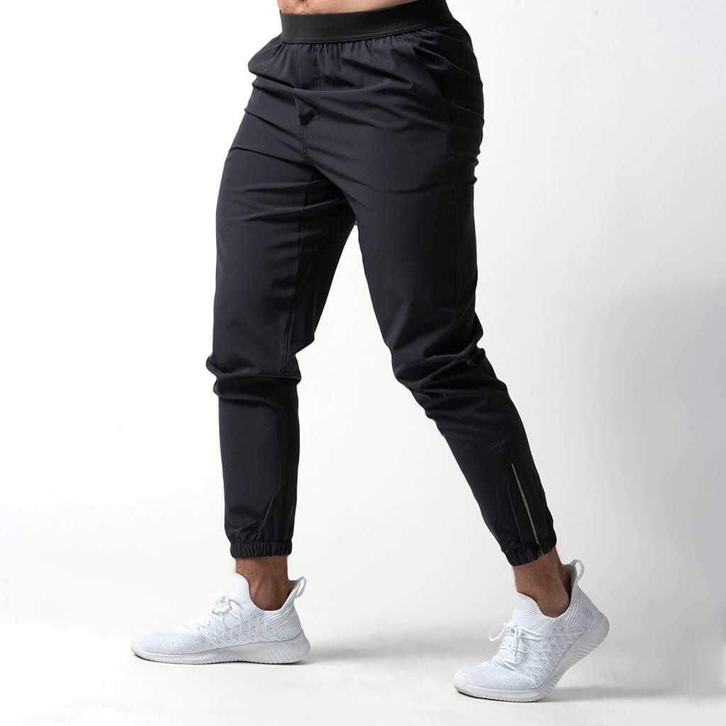 performance jogger obsidian front