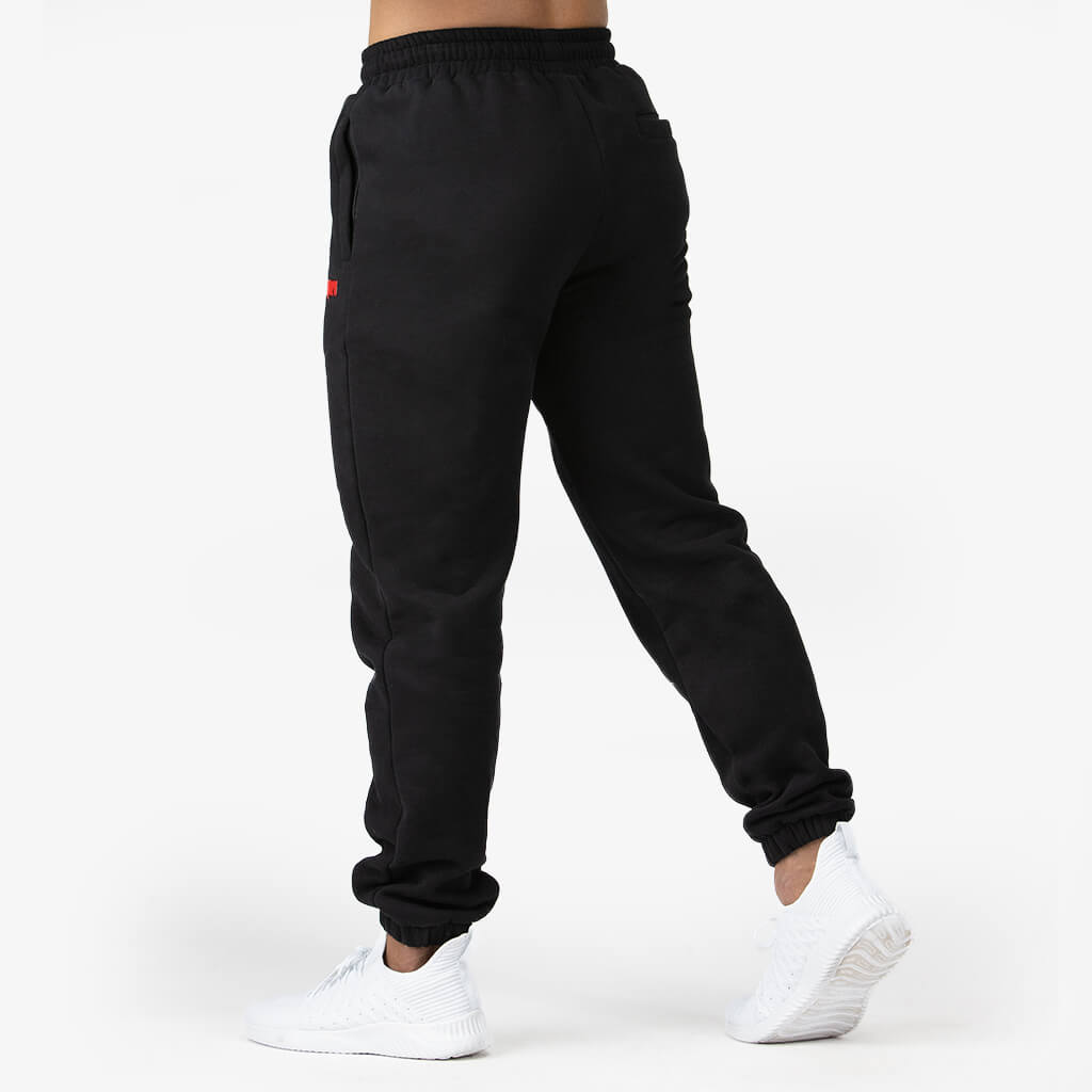 phantom joggers black/red