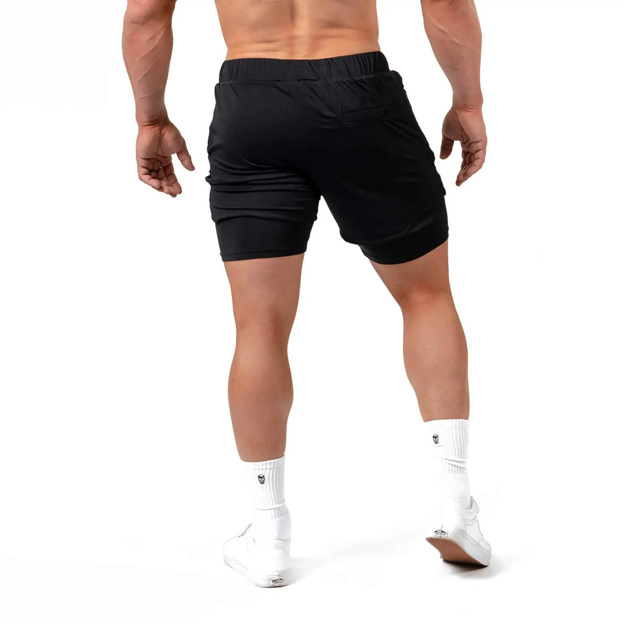 React Training Shorts - Black