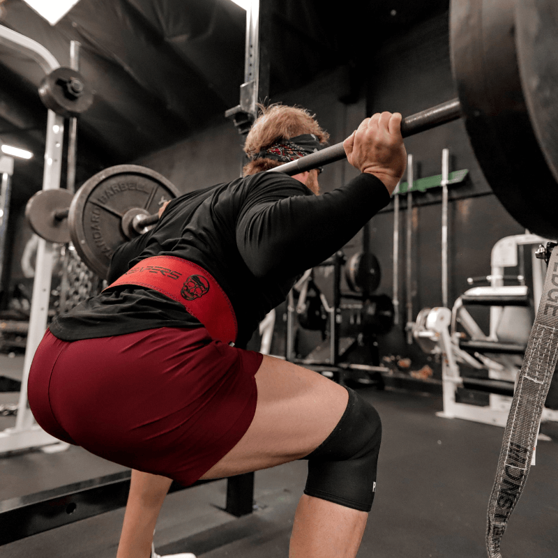 10mm lever lifting belt squat