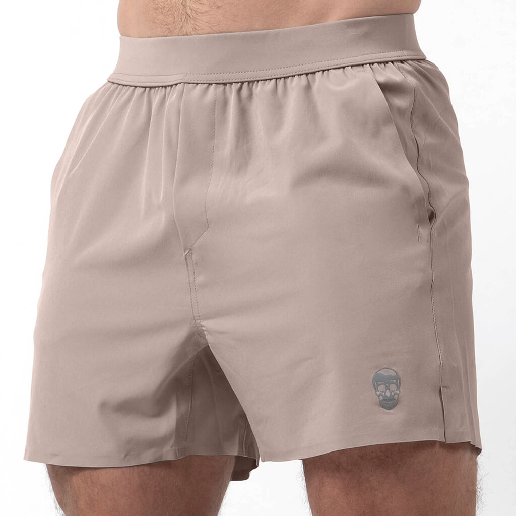 shorts taupe side