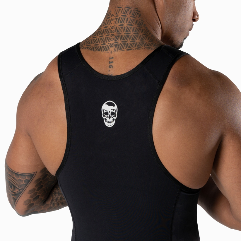 Gymreapers Weightlifting Singlet - Black Camo