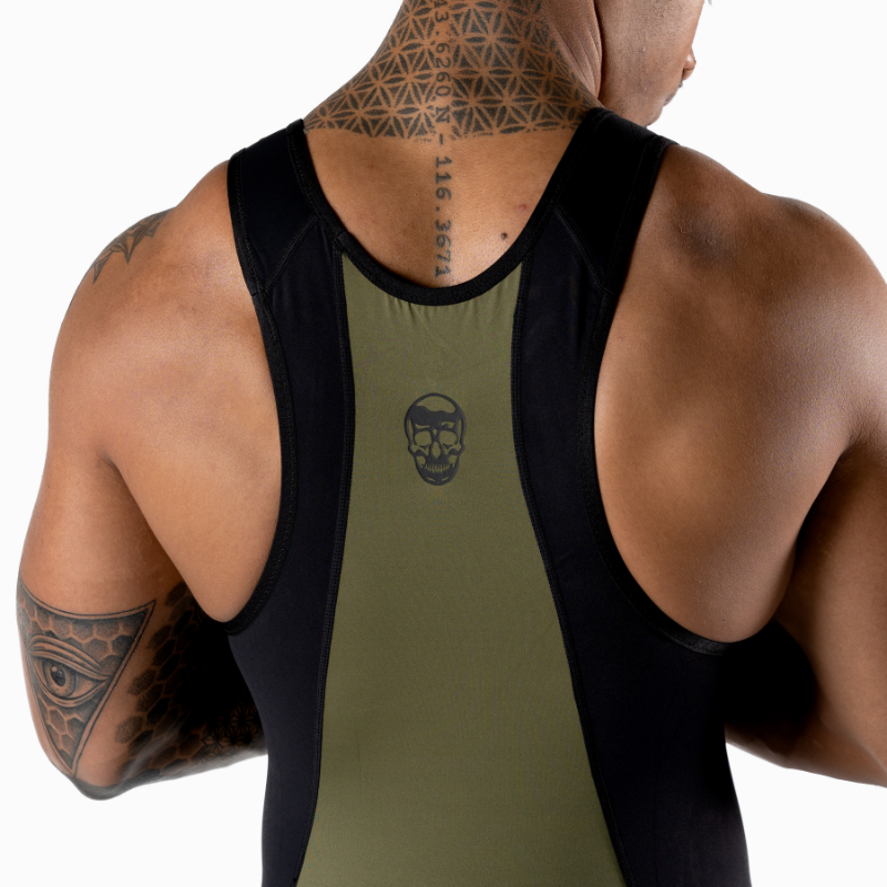 mens weightlifting singlet 