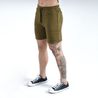 Essential Sweat Shorts - OD Green