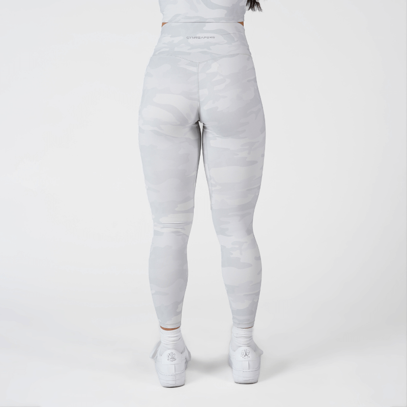White camo legging top